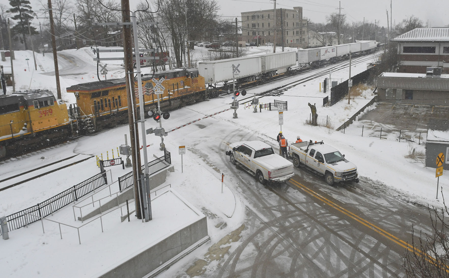 Normal train derailment